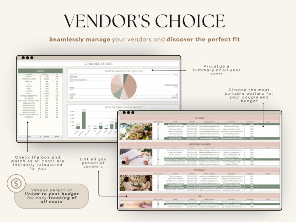 The Ultimate Wedding Planner – Compatible with Google Sheets & Excel - Image 6